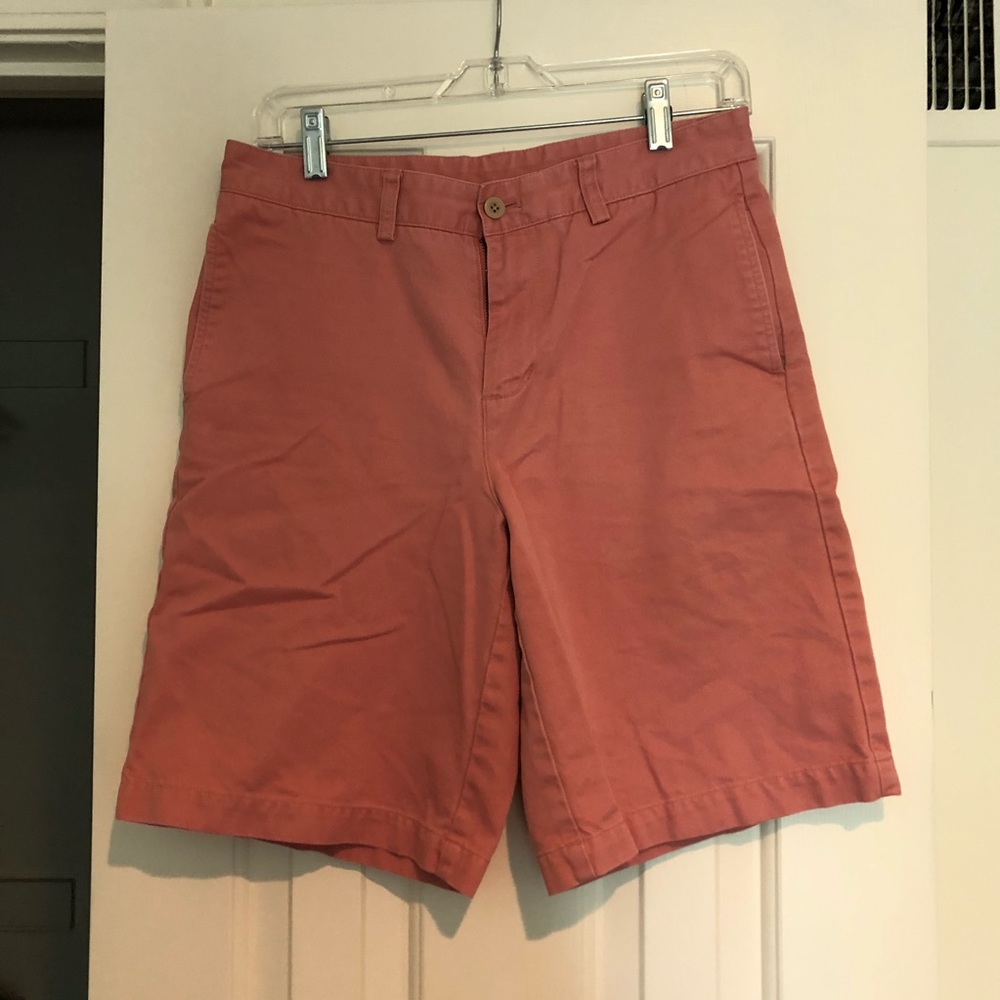 Boys vineyard vines salmon shorts